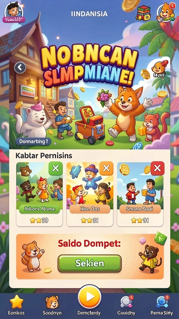 baru01 - Karakter kustomisasi yang unik dan menarik.