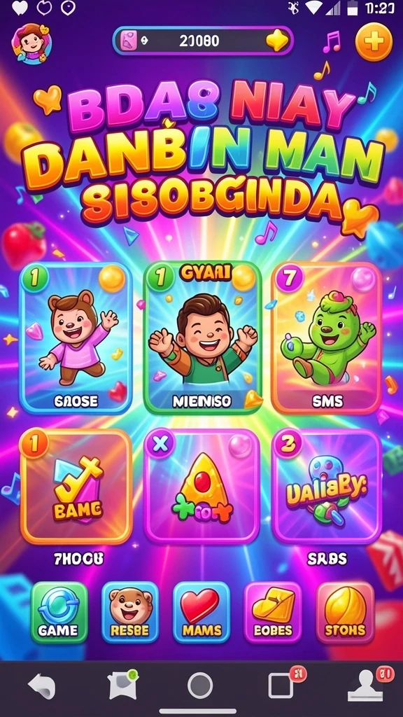 bos01 - Karakter dengan kemampuan unik yang beragam.