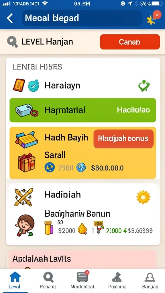 gacorx - Deskripsi antarmuka pengguna yang mudah digunakan dan intuitif.