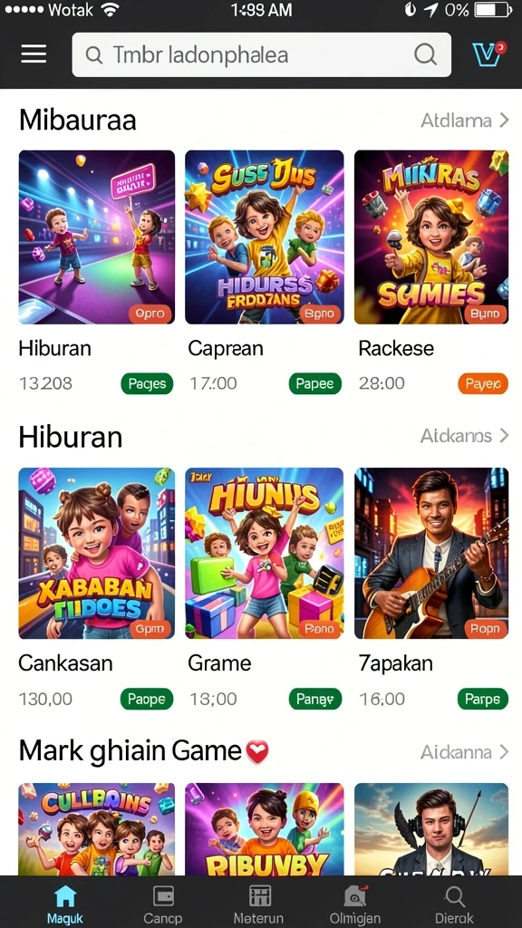merdekawin - Menampilkan karakter utama yang siap beraksi.