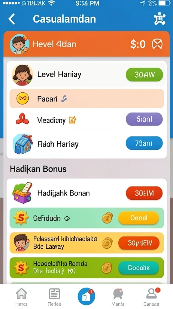 okgames - Grafis yang memukau dan penuh warna.