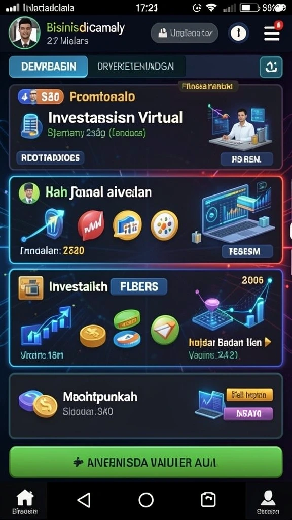 venom889 - Tampilan antarmuka yang menarik dan mudah dinavigasi.
