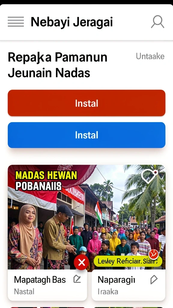 zofaza - Tangkapan layar memperlihatkan berbagai item yang dapat ditemukan.